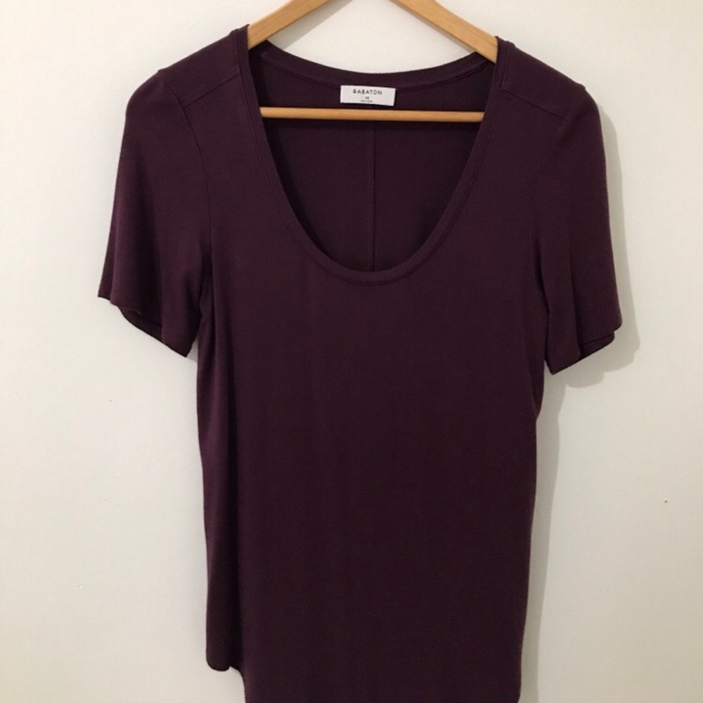 T-shirt by Babaton, Aritzia.